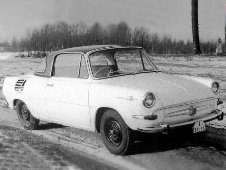 Skoda 1000/1100 MB 1 поколение, купе (01.1963 - 08.1963)